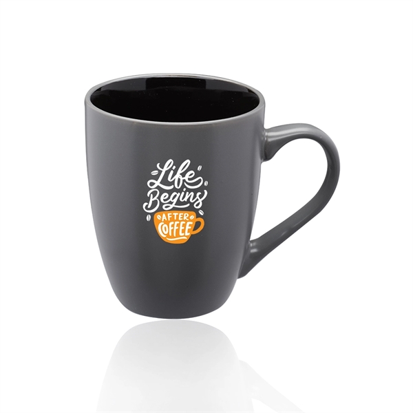 12 oz. Rhodes Two-Tone Bistro Coffee Mugs - Image 1