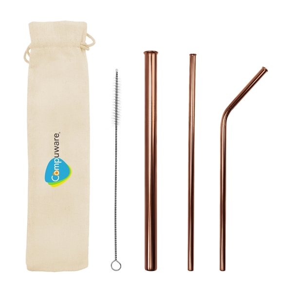 Stainless Steel Straw Set - Image 8
