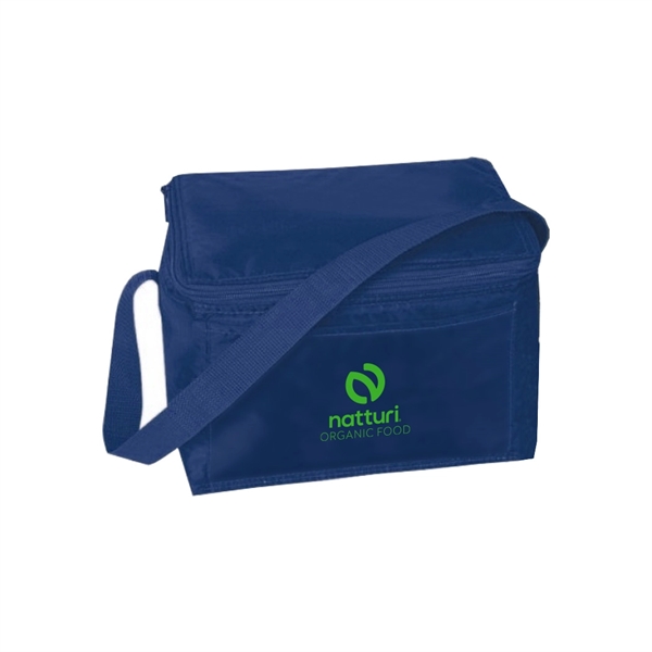 Nylon 6 Pack Cooler Lunch Bag - Image 4