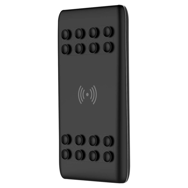 Wireless 8000mAh Power Bank With Suction Cup And Light Logo - Image 8