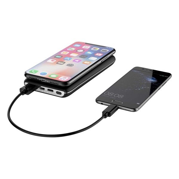Wireless 8000mAh Power Bank With Suction Cup And Light Logo - Image 15