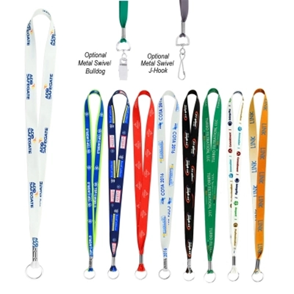 Full Color Imprint Smooth Dye Sublimation Lanyard - 3/4" ... - Image 3