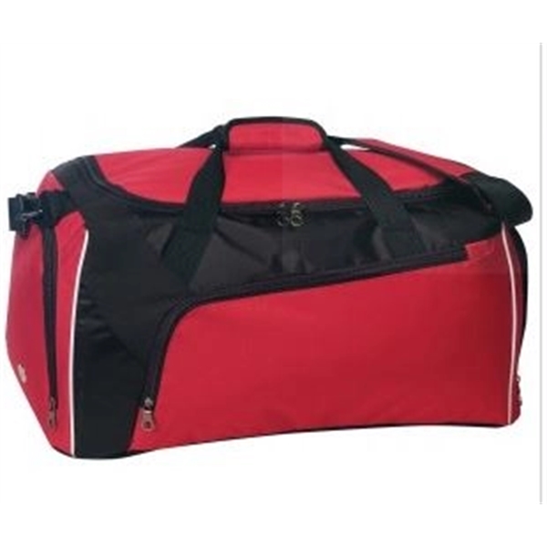 Deluxe Poly Duffel Bag with Shoe Storage