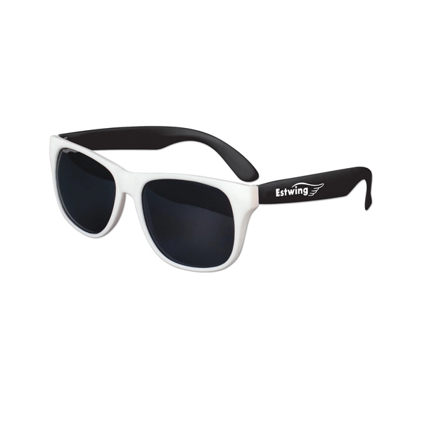 White Frame Classic Sunglasses - Image 10