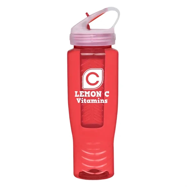28 Oz. Poly-Clean™ Sports Bottle With Fruit Infuser - Image 3