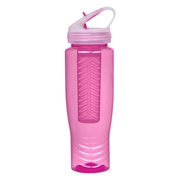 28 Oz. Poly-Clean™ Sports Bottle With Fruit Infuser - Image 4