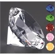 CRYSTAL SPARKLING DIAMOND AWARD / PAPERWEIGHT - 3" DIAMETER - Image 1