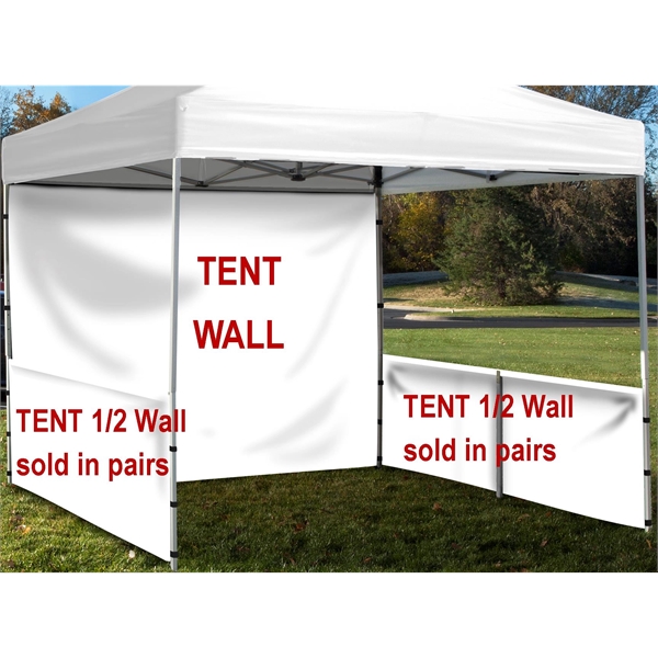 Event Tent Half Wall