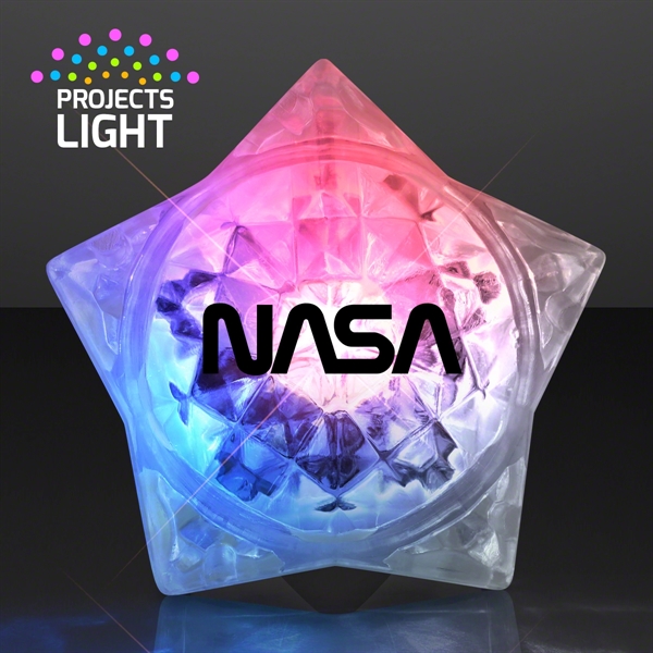 Light Up Crystal Star LED Ring - Image 6