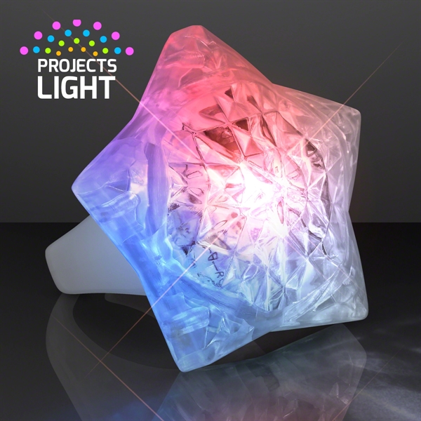 Light Up Crystal Star LED Ring - Image 7