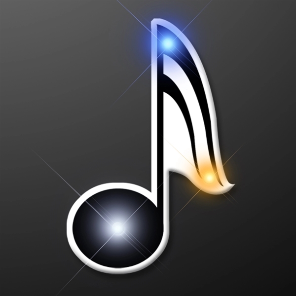 Music Note Flashing Pins - Image 2