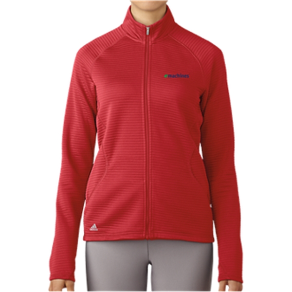 Adidas Essentials Textured Jacket Ladies - Image 7
