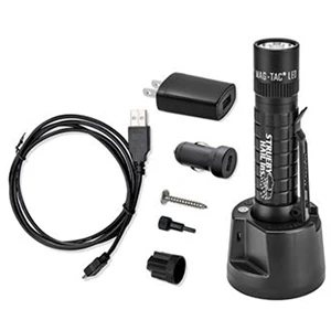 MAGLITE® MAGTAC LED RECHARGEABLE FLASHLIGHT PLAIN