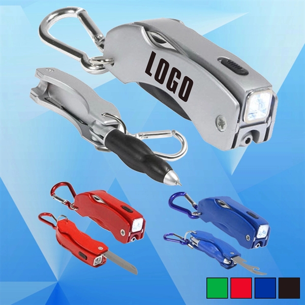 Multi-function Tool with Carabiner - Image 1