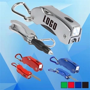 Multi-function Tool with Carabiner
