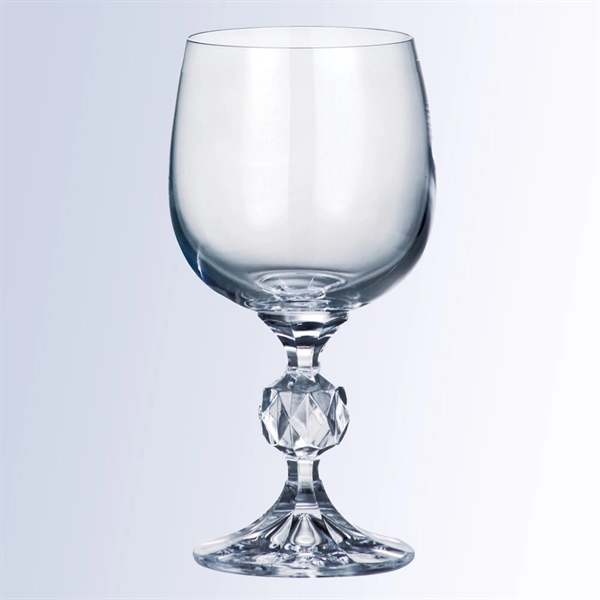 6.4oz Non-Lead Crystal Wine Goblet