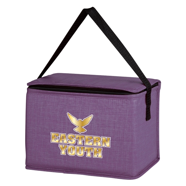 Non-Woven Crosshatched Lunch Bag - Image 5