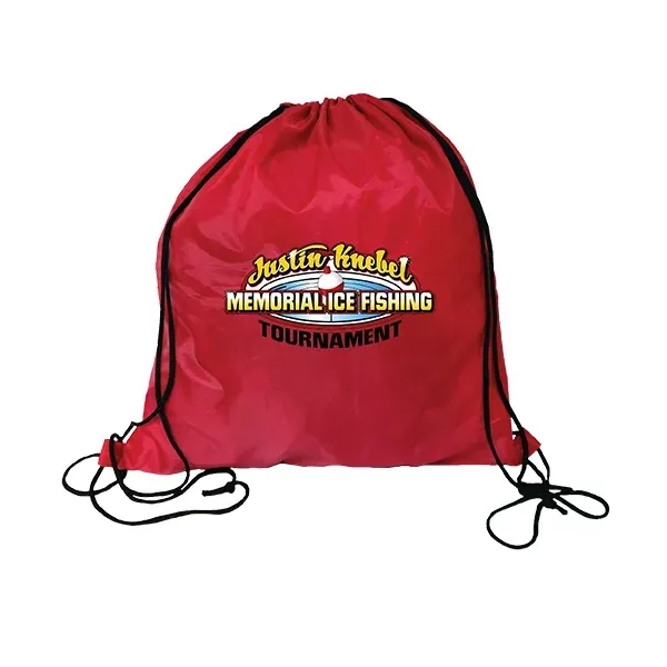 RPET Drawstring Backpack, Full Color Digital - Image 6