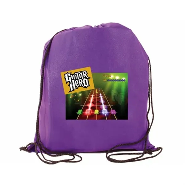 NW Drawstring Backpack, Full Color Digital - Image 1