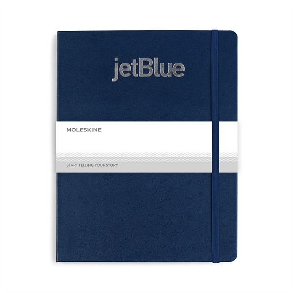 Moleskine® Hard Cover Ruled X-Large Notebook - Image 12