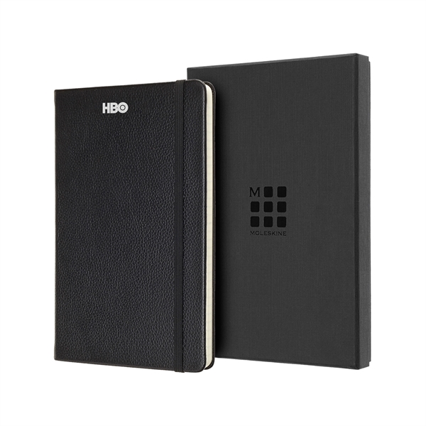 Moleskine® Leather Ruled Large Notebook - Image 30