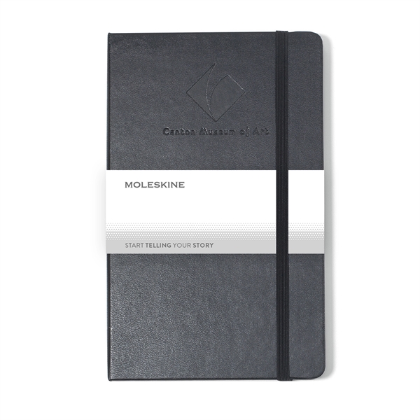 Moleskine® Hard Cover Ruled Large Notebook - Image 1