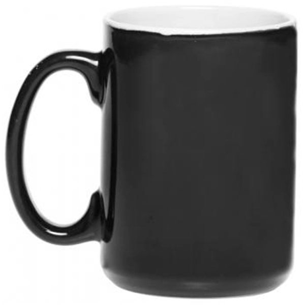 15 oz. El Grande Two Tone Glossy Coffee Mug - Image 3