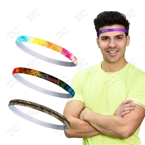 Full Color Sport Headband-1/2"w