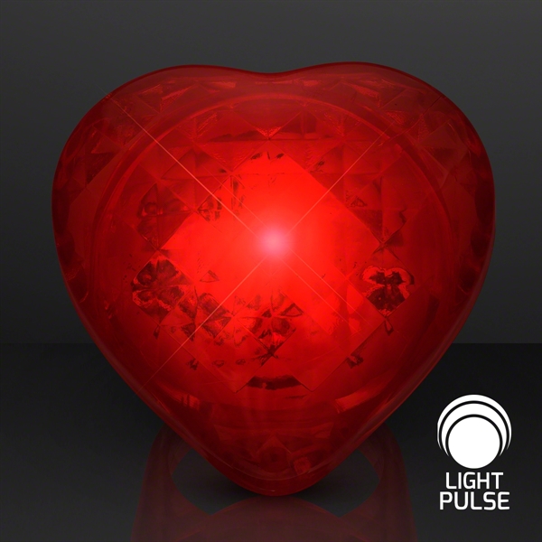 Pulsing Light Red Heart Ring - Image 4