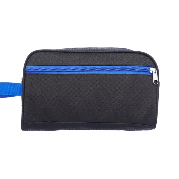 Travel Two Tone Toiletry Bag with Handle - Image 3