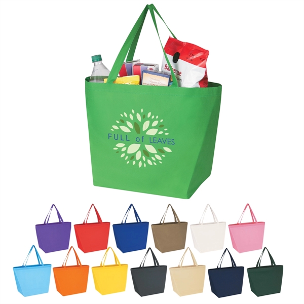 Non-Woven Budget Shopper Tote Bag - Image 1