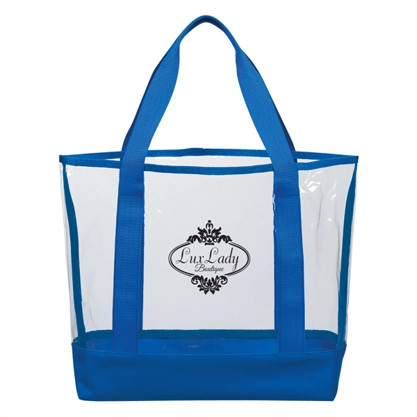 Clear Casual Tote Bag - Image 3