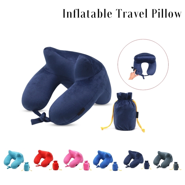 4 Hump Inflatable Pillow,Inflatable Pillow with Back Support - Image 1
