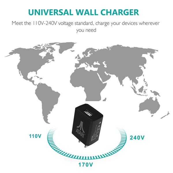 5W Mini Portable USB Wall Charger Adapter, AC Adapter, Trave - Image 2