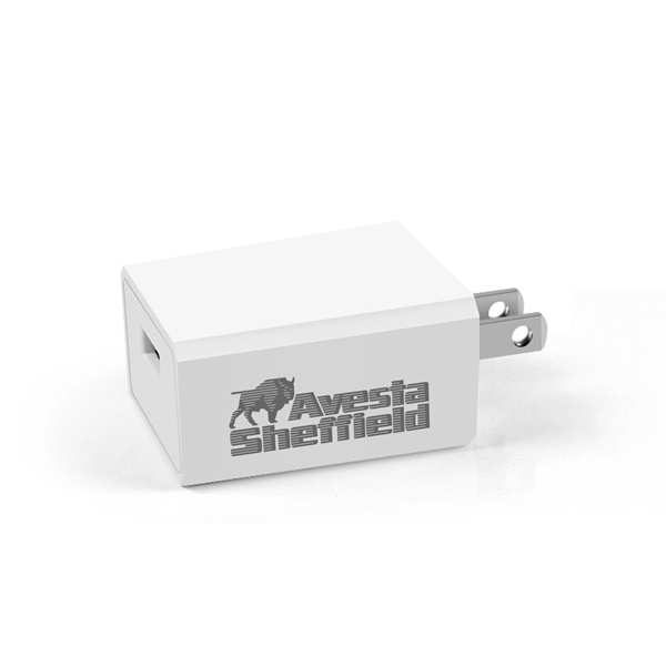 2.1A Mini Portable USB Wall Charger Adapter, AC Adapter - Image 4