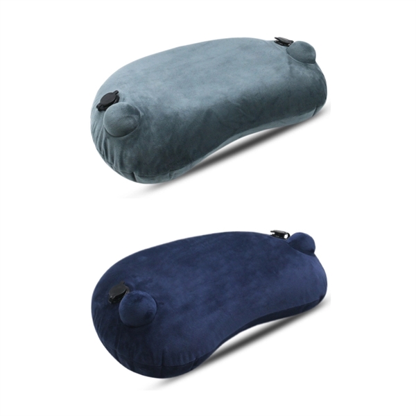 Inflatable Camping Pillow, Carry on Travel  Pillow. - Image 9