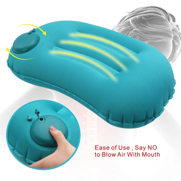 Ultralight Inflatable Pillow with Packsack - Image 6