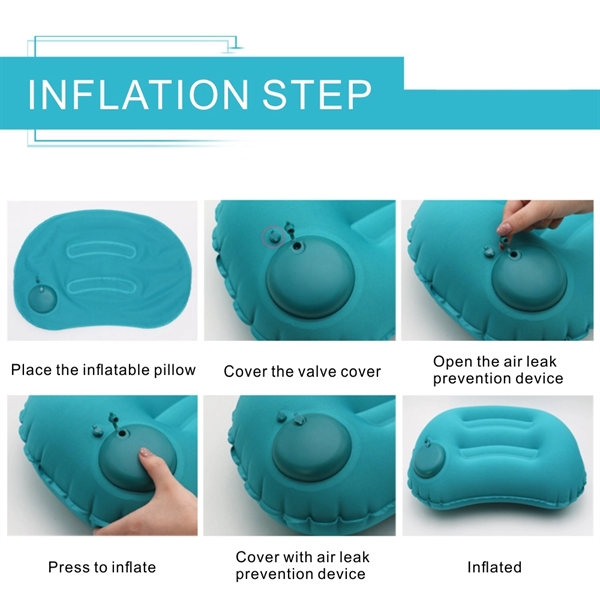 Ultralight Inflatable Pillow with Packsack - Image 8