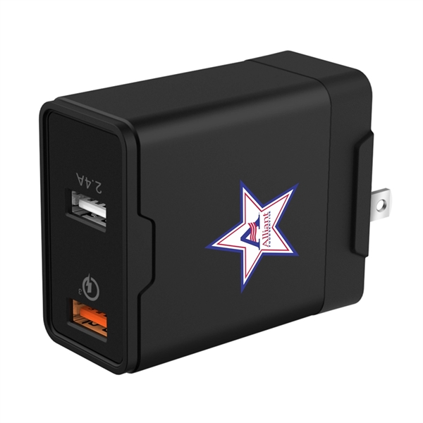 30W Dual Port Powerful USB Wall Charger Adapter - Image 3