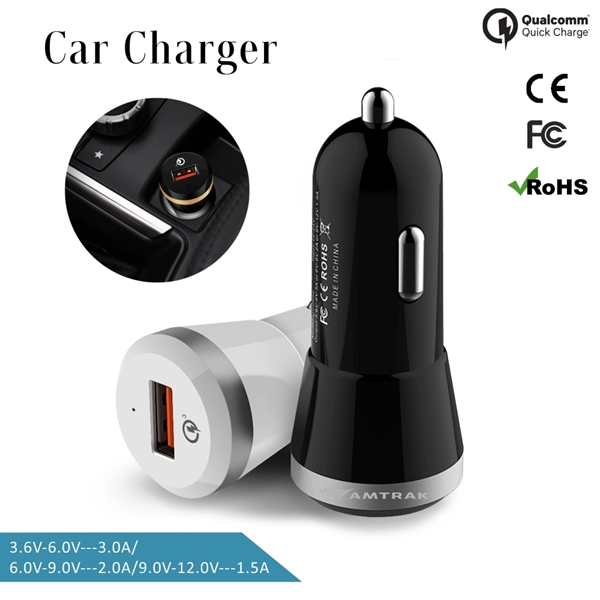 18W Quick Charge USB Car Charger, Fast Charge Cigarette Ligh - Image 1
