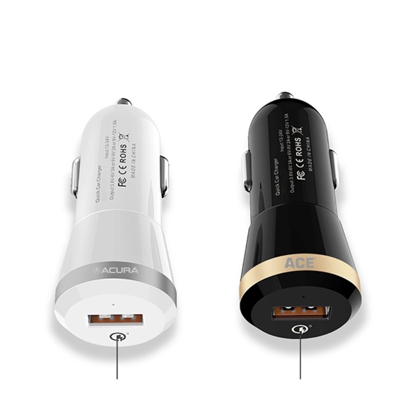 18W Quick Charge USB Car Charger, Fast Charge Cigarette Ligh - Image 2
