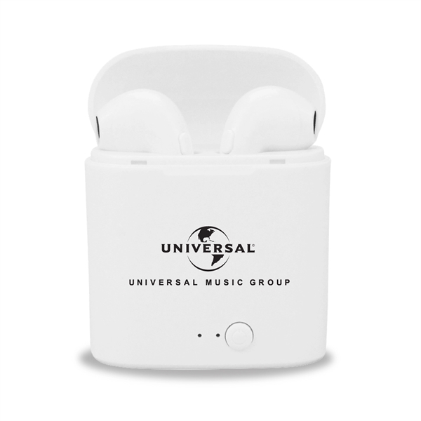 Bluetooth Earbuds w/ Charging Carrying Case - Image 1