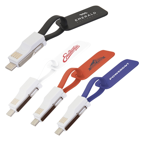 USB Charging Adapter Key Tag - Image 1