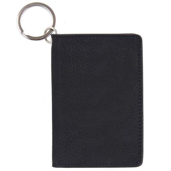 Leatherette Keychain Wallet - Image 2