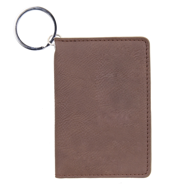 Leatherette Keychain Wallet - Image 3