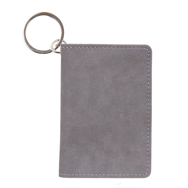 Leatherette Keychain Wallet - Image 4