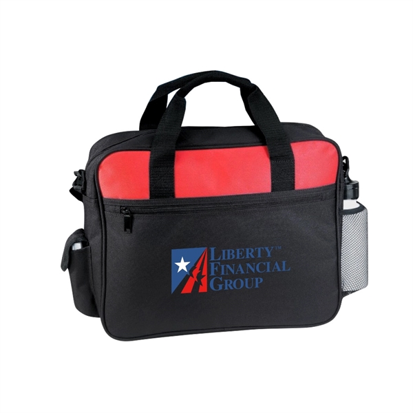 Poly Zippered Business Briefcase - Image 2