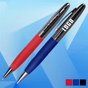 Metal Ballpoint Pen with Anti-slip Grip