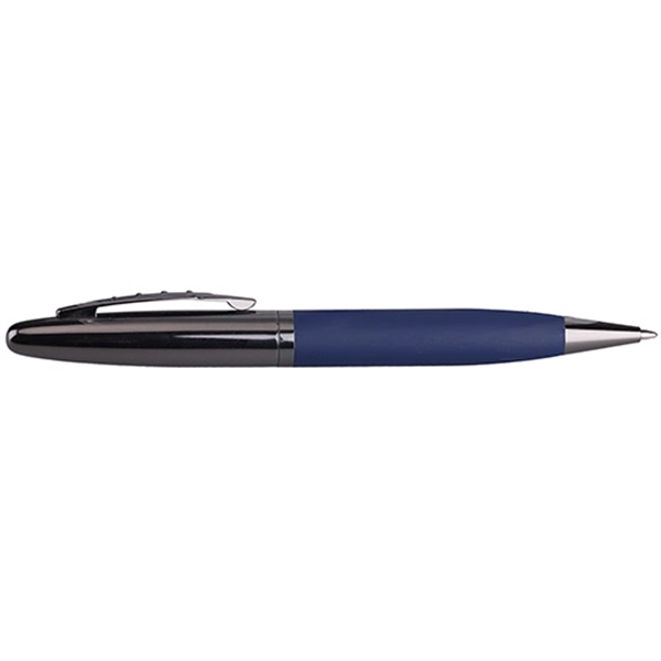Metal Ballpoint Pen with Anti-slip Grip - Image 2