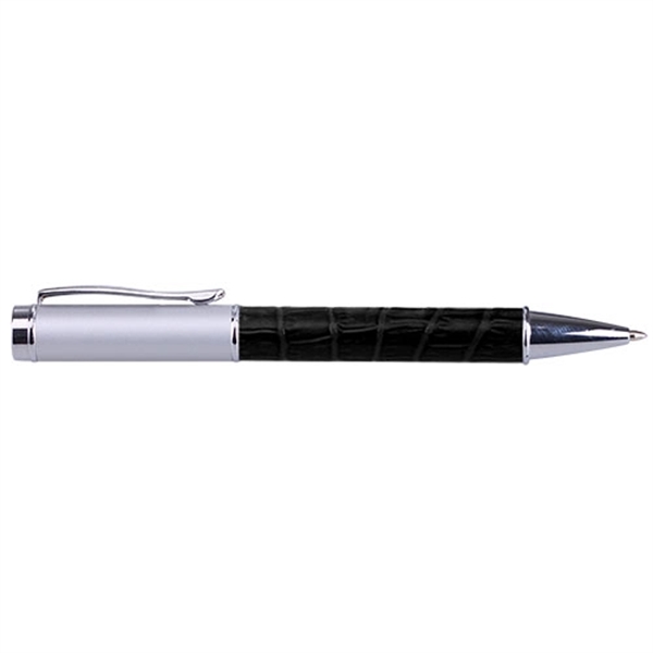 Ballpoint Pen with Artificial Leather Grip - Image 2